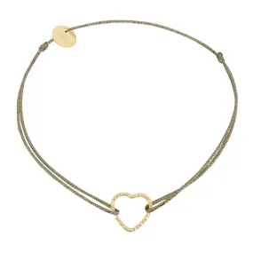 Romeo Bracelet - Thread - Chiseled  Heart