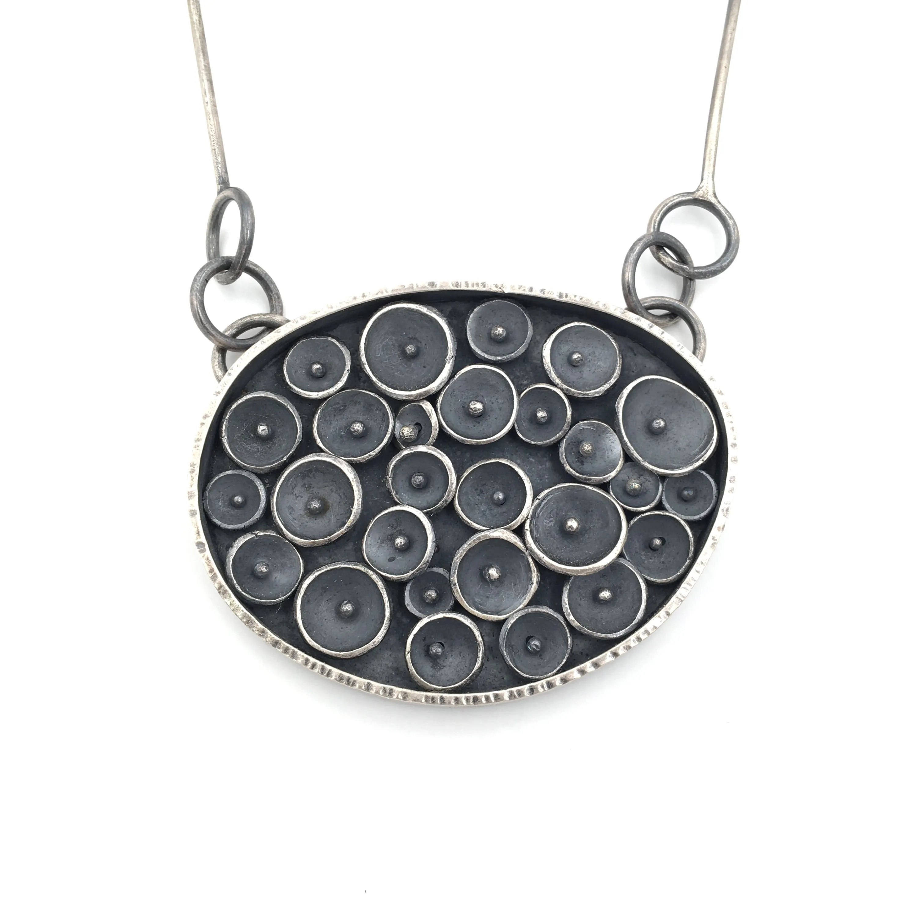 Saucer Box Necklace