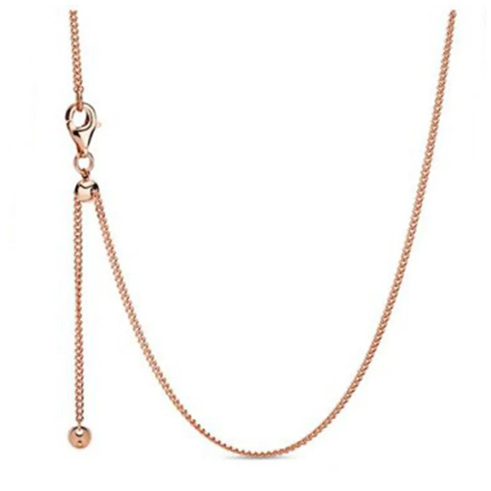 SILVER 925 SLIDING CHAIN NECKLACE