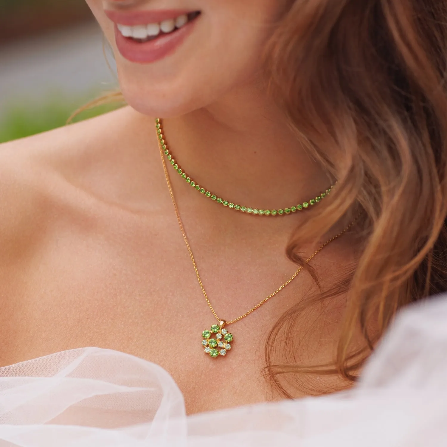 Siri Necklace / Peridot