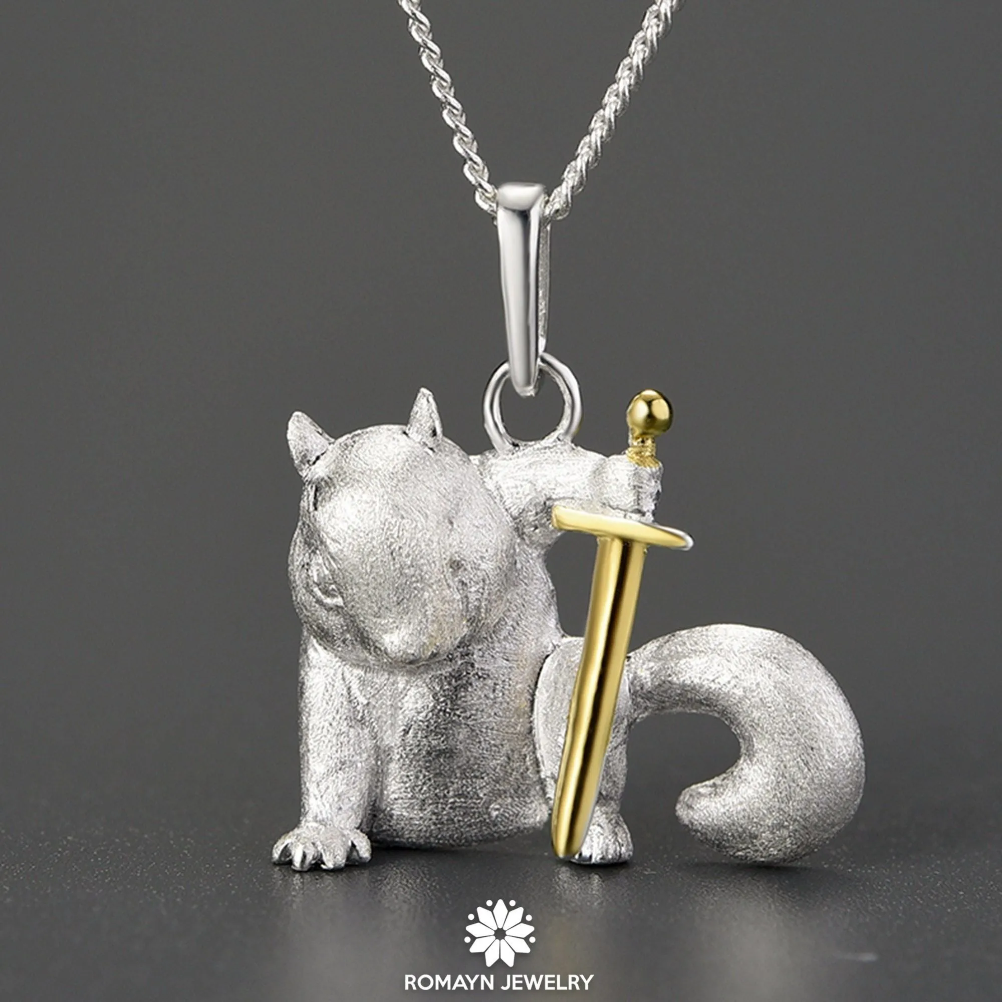 Squirrel Necklace