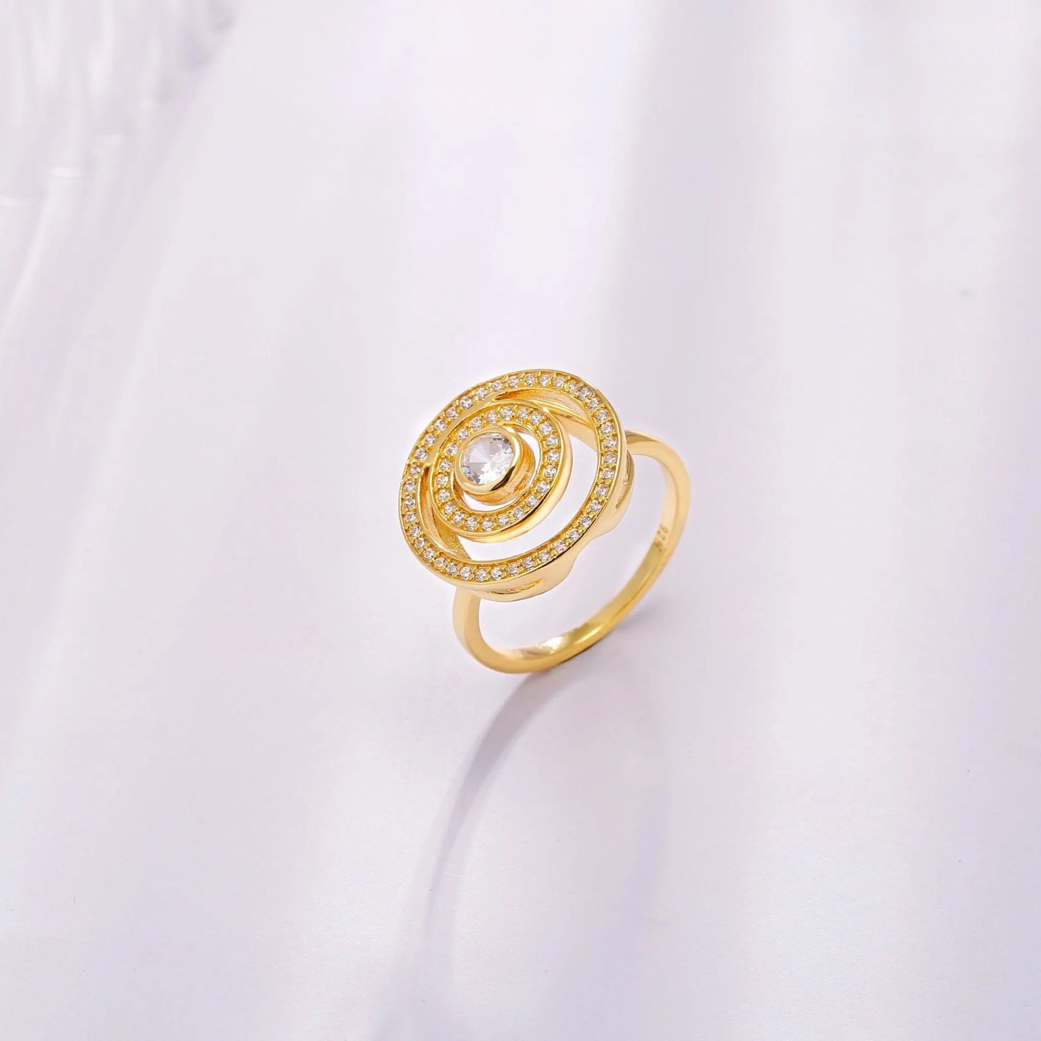 Star Track Women Ring Orbit Collection by Parastoo Behzad