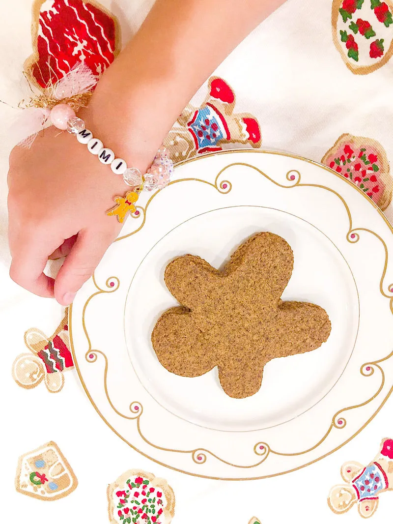 Sweet Gingerbread Charm Bracelet - Customizable