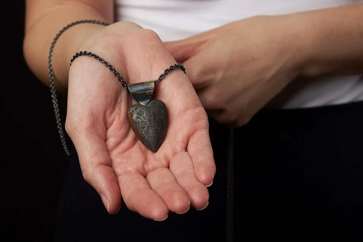 Sweet Hematite Pendant