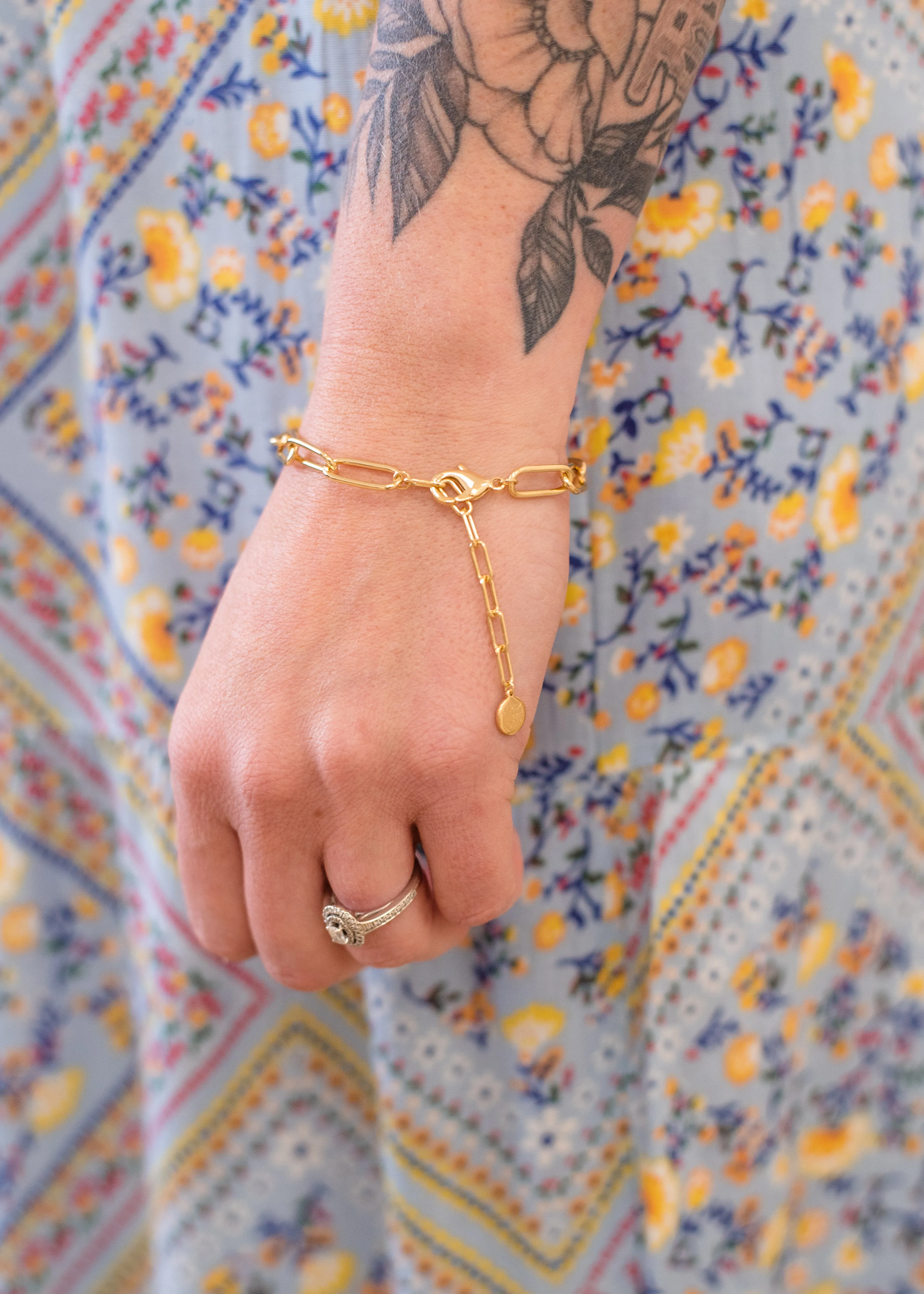 The Connection Paperclip Chain Bracelet