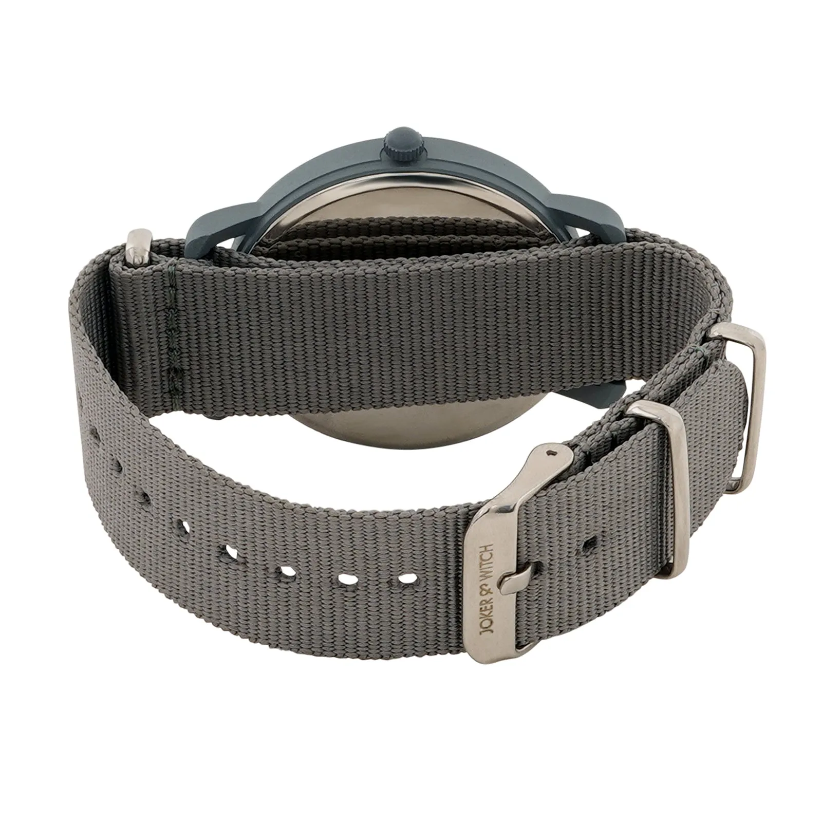 Tranquil Grey Nylon Strap Watch