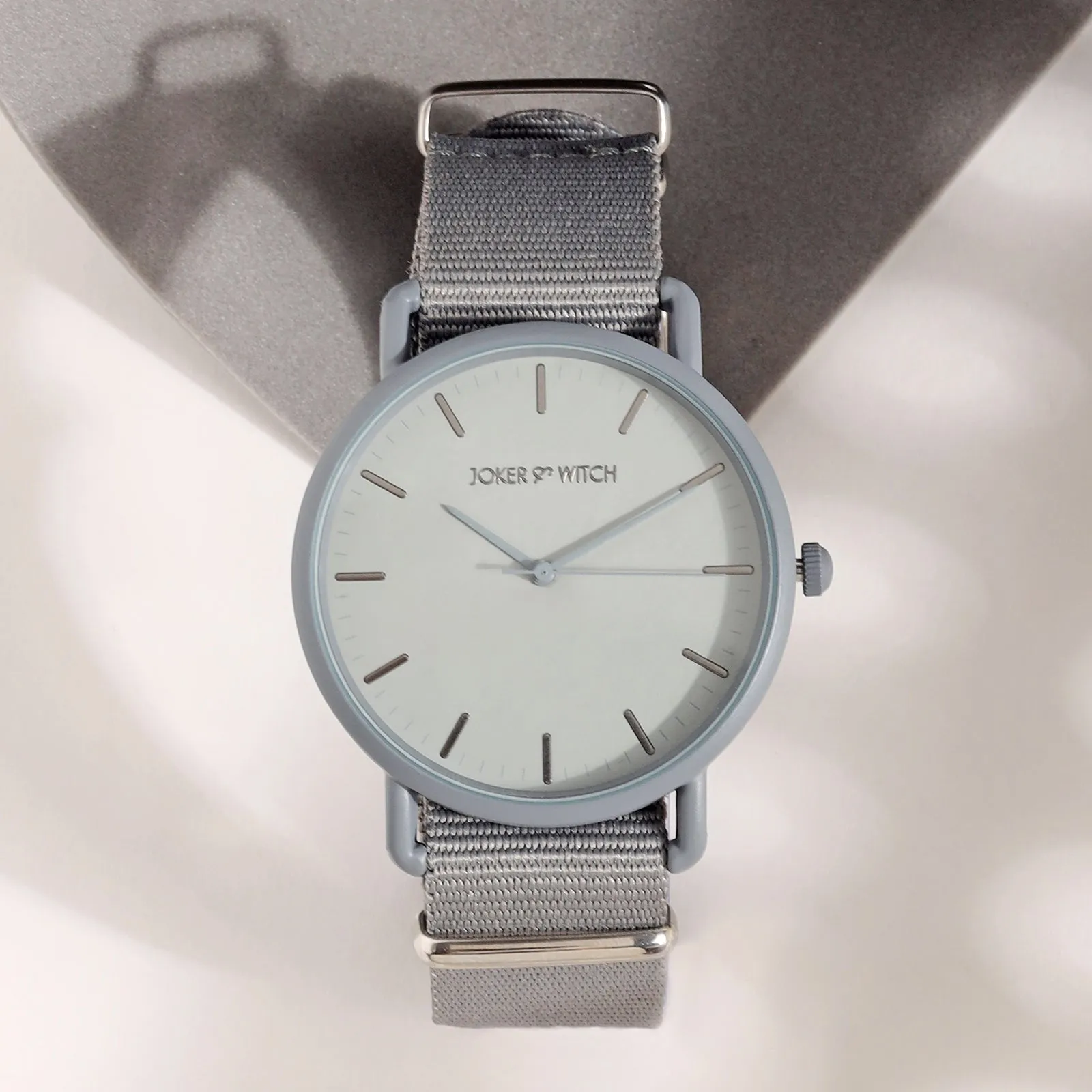 Tranquil Grey Nylon Strap Watch