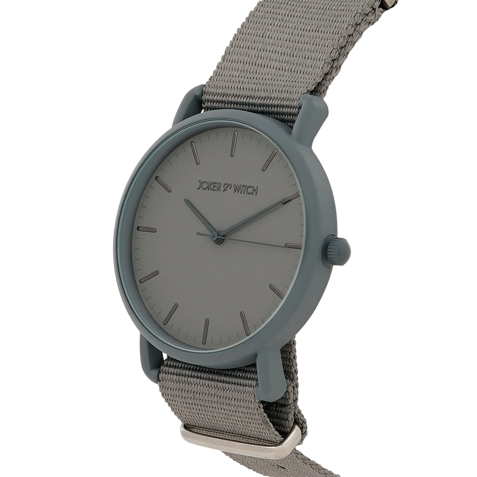 Tranquil Grey Nylon Strap Watch