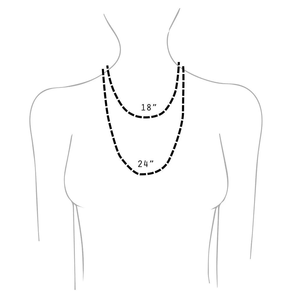 TRIANGLE NECKLACE (tit-fer)