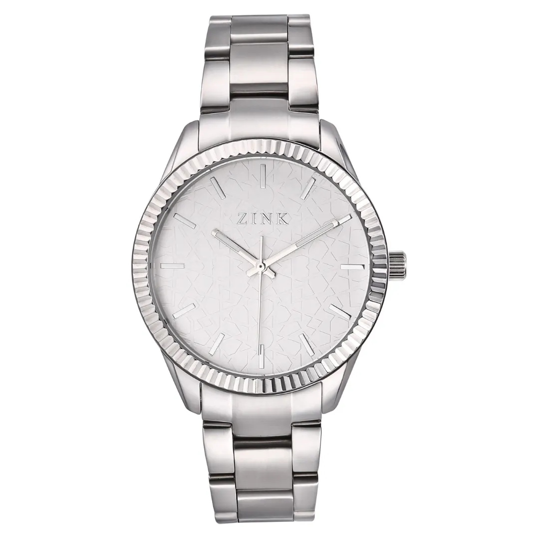 Zink Stainless Steel Analog Women's Watch ZK128L1SS-16